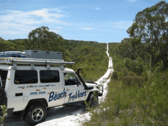Beach trekkers North Stradbroke Island - Schoolies Week Accommodation