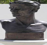 Adam Lindsay Gordon Bronze Bust - Schoolies Week Accommodation
