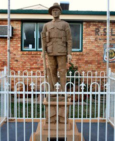 Soldier Statue Memorial, Chinchilla - Schoolies Week Accommodation 0