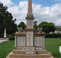 Boer War Memorial and Park Allora - Schoolies Week Accommodation