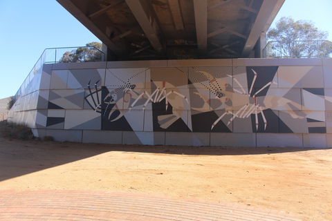 Berri Bridge Mural - Schoolies Week Accommodation 0