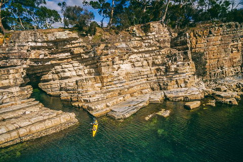 Hobart\'s Cliffs, Caves And Beaches Kayak Tour - Schoolies Week Accommodation 3