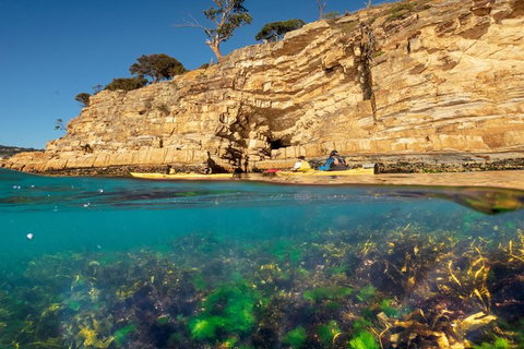 Hobart\'s Cliffs, Caves And Beaches Kayak Tour - Schoolies Week Accommodation 2