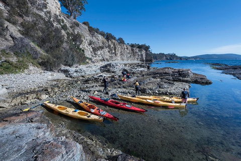 Hobart\'s Cliffs, Caves And Beaches Kayak Tour - Schoolies Week Accommodation 1
