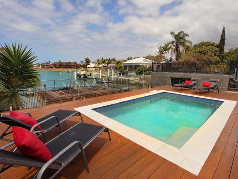 Tarcoola 49 - 4 BDRM Canal Home With Pool - Schoolies Week Accommodation 0