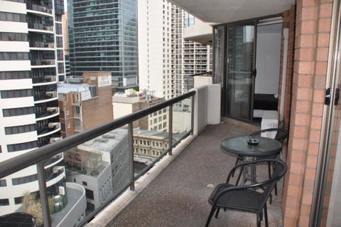 Accommodation Sydney - Kent Street Sydney CBD Top Floor 2 Bedroom Apartment With Balcony - Schoolies Week Accommodation 2