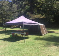 Basin Ku-ring-gai Campsite Set Up - Schoolies Week Accommodation