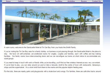 Sandcastle Motel Tin Can Bay with Schoolies Week Accommodation