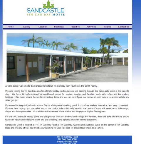 Sandcastle Motel Tin Can Bay - Schoolies Week Accommodation 0