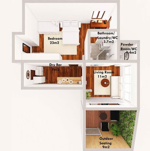 Sandy Bay Escape - Schoolies Week Accommodation 1