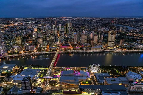 Brisbane City - Private Helicopter Sunset Flight - 25min - Schoolies Week Accommodation 5