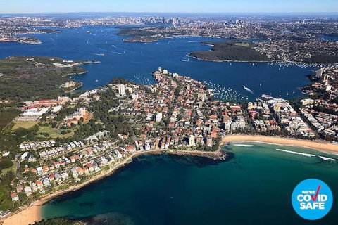 Private Helicopter Flight Over Sydney & Beaches For 2 Or 3 People - 30 Minutes - Schoolies Week Accommodation 3