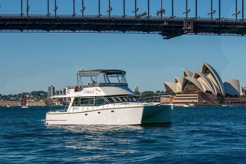 Vivid 90-Minute Sydney Harbour Small Group Catamaran Cruise - Schoolies Week Accommodation 2