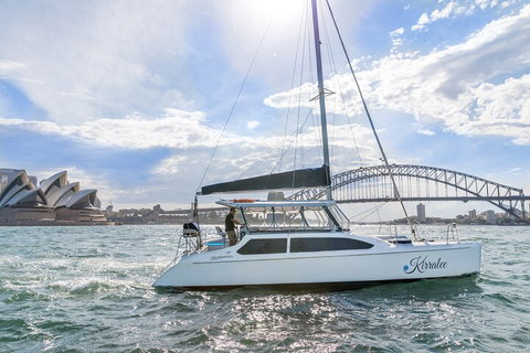 Vivid 90-Minute Sydney Harbour Catamaran Cruise With BYO Drinks - Schoolies Week Accommodation 0
