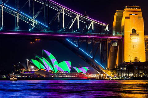 Vivid 90-Minute Sydney Harbour Catamaran Cruise With BYO Drinks - Schoolies Week Accommodation 2