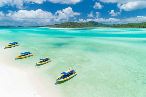 Great Barrier Reef Scenic Flight And Ocean Rafting Whitehaven Beach Day Trip - Schoolies Week Accommodation 2