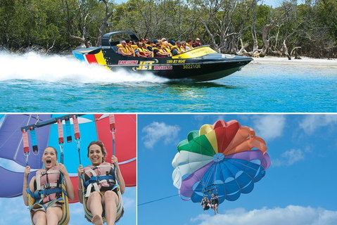 Gold Coast Jetboat And Parasail Combo - For 2 People - Schoolies Week Accommodation 1