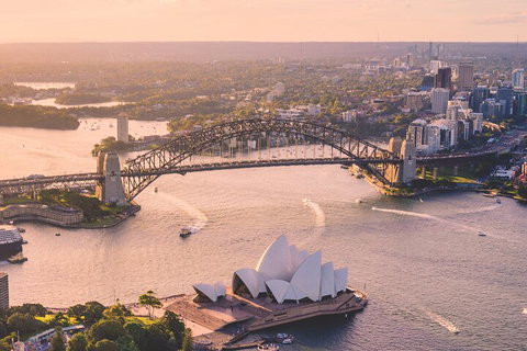 Private Sunset Helicopter Flight Over Sydney & Beaches For 2 Or 3 - 30 Minutes - Schoolies Week Accommodation 1