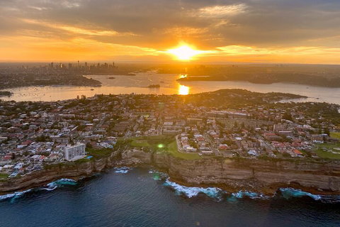 Private Sunset Helicopter Flight Over Sydney & Beaches For 2 Or 3 - 30 Minutes - Schoolies Week Accommodation 3