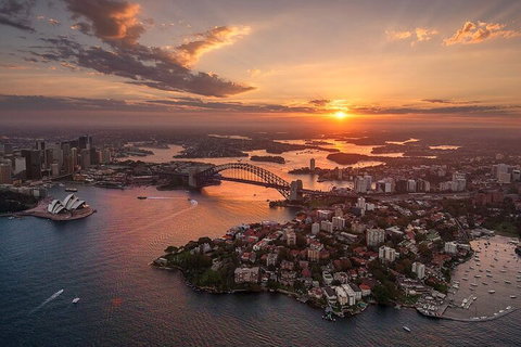 Private Sunset Helicopter Flight Over Sydney & Beaches For 2 Or 3 - 30 Minutes - Schoolies Week Accommodation 4